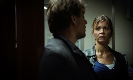 Laure Berthaud (Caroline Proust) in Spiral. Laure and her team are 'une bande de branleurs', according to their boss.