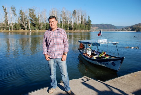 Alejandro Hormazabal, who lost his house in La Poza.