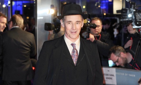 Mark Rylance at the premier of The Gunman in February