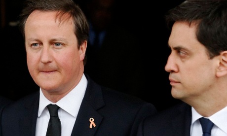 David Cameron and Ed Miliband
