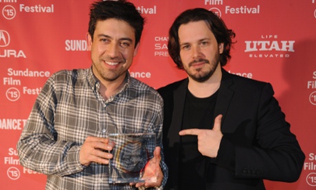 Alfonso Gomez-Rejon, director of Me and Earl and the Dying Girl and Sundance juror Edgar Wright.