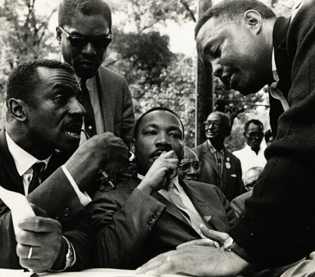 HUMAN RIGHTS HUMAN WRONGS Martin L King, Birmingham, Alabama, US, December 1965, by Bob Fitch