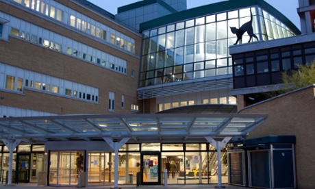 The Whittington hospital in north London