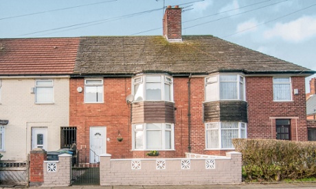 Paul McCartney's childhood home on 72 Western Avenue in Speke