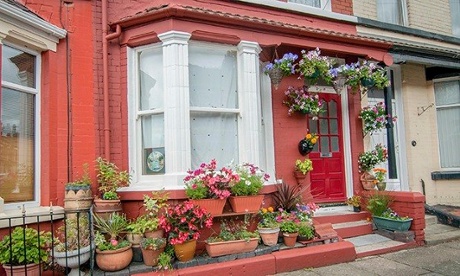 John Lennon's first home at 9 Newcastle Road in Wavertree
