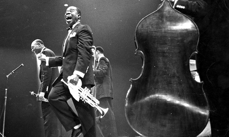 Louis Armstrong On Stage