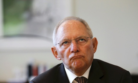 German finance minister Wolfgang Schaeuble.