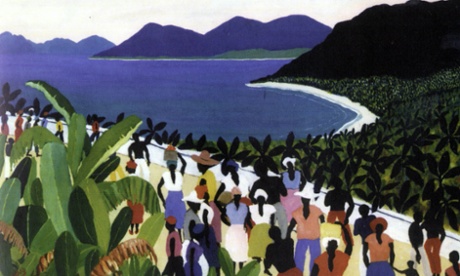 One of Coward's own works, painted in the Caribbean.