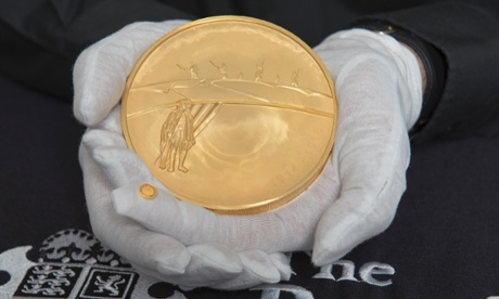 Two coins which will be tested at the annual Trial of the Pyx