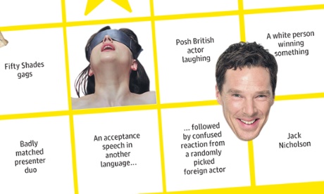 Details from Oscars bingo