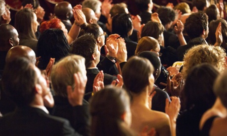 Clapping audience