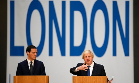 George Osborne and Boris Johnson announced plans for more tube lines to run all night