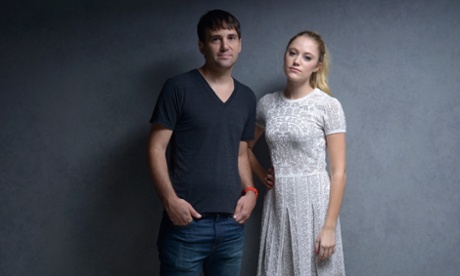 The It man and her: director David Robert Mitchell and star Maika Monroe.