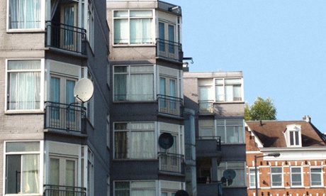 Modern architecture in Amsterdam