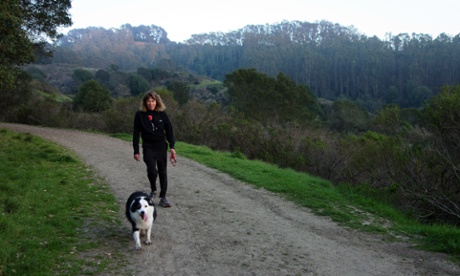 Ann Trason and her dog