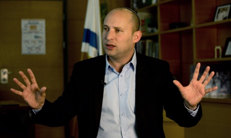 Naftali Bennett, leader of the Jewish Home party.