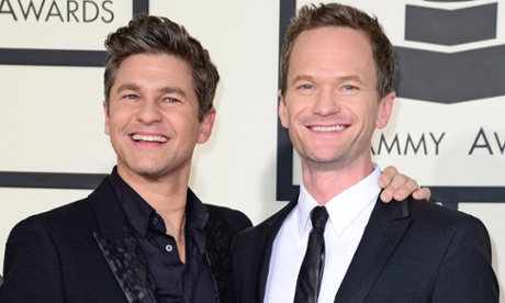 Neil Patrick Harris with his husband, David Burtka