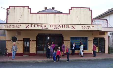 Bowraville theatre, which once had a partition dividing white audience members from black.
