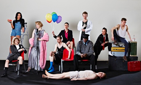 Lyric Hammersmith's Secret Theatre ensemble in A Series of Increasingly Impossible Acts