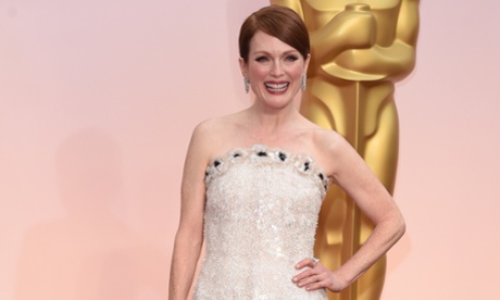 Oscar-winner Julianne Moore at last night's ceremony.