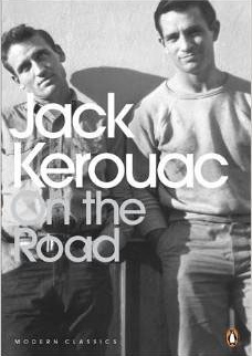 Carolyn Cassady's photograph of Neal Cassady and Jack Kerouac on the cover of the novel.