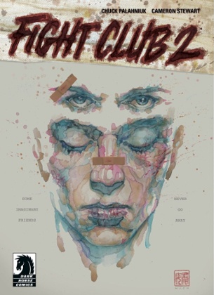 The cover of Palahniuk's comic-book sequel to his 1996 novel Fight Club.