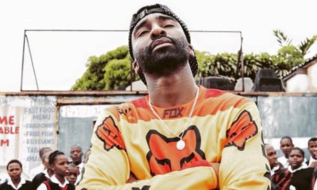 Riky Rick cruises around South Africa