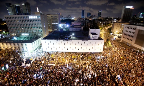 A 2011 protest against rising house prices and social inequality that helped to put the cost of living on Israel's political agenda.