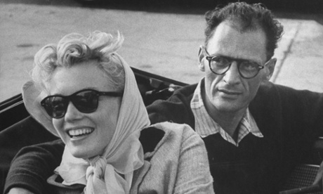 Marilyn Monroe and Arthur Miller in 1956.