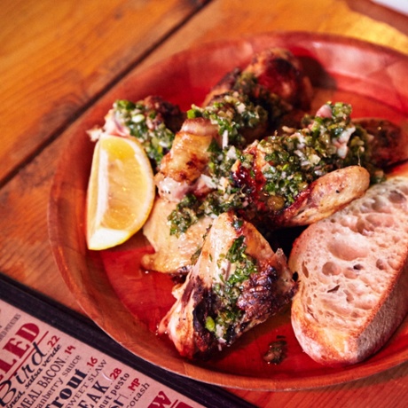 Sharing plate at Big Crow