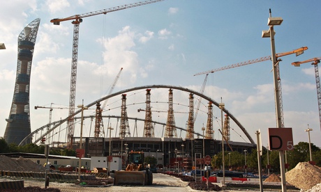 The Khalifa Stadium in Doha