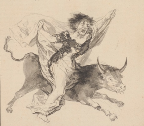 A detail from Nightmare, circa. 1816-20