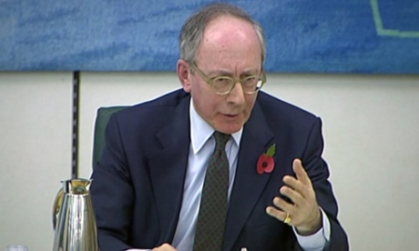 Sir Malcolm Rifkind, chair of the intelligence and security committee, questions Britain's intelligence chiefs in 2013.