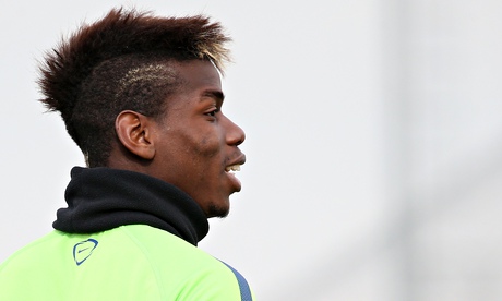 Juventus' French midfielder Paul Pogba