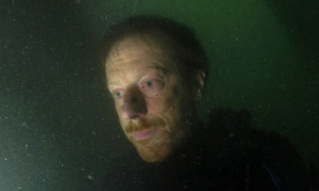 Simon Faithfull underwater self portrait wreck of the brioney victoria