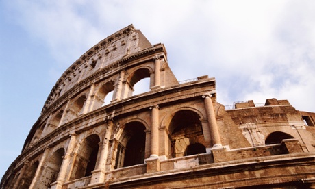 The Coliseum in Rome, Italy