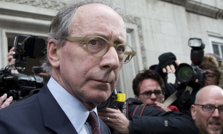 Sir Malcolm Rifkind makes his way to a waiting car in Westminster, London, on Tuesday.