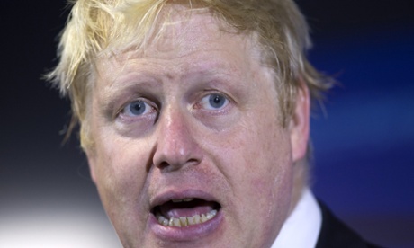 Boris Johnson speaking at Bloomberg's European headquarters in London on August, 2014.