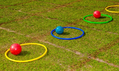 School sport equipment