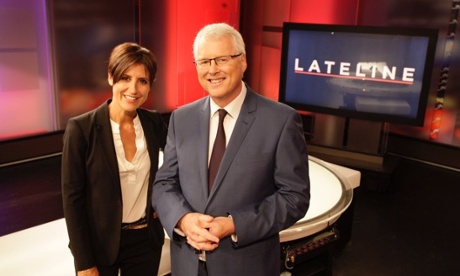 Tony Jones and Emma Alberici.