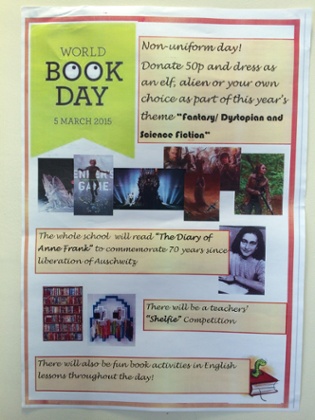 World Book Day display