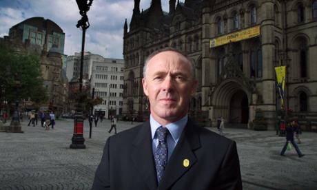 Sir Richard Leese, the leader of Manchester city council