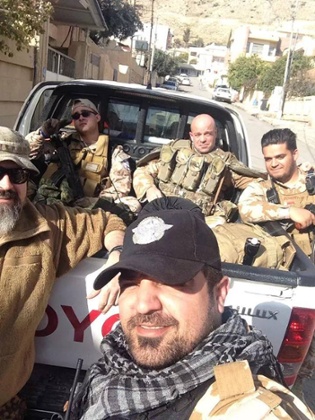 Briton Tim Locks fighting Isis in Syria.