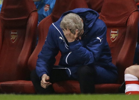 Arsene Wenger. Shock....