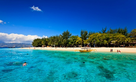 Gili Trawangan, off the north-west coast of Lombok, Indonesia.