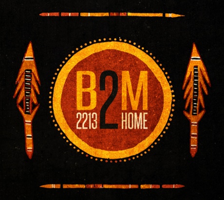 The cover of B2M's debut album (2213) Home.
