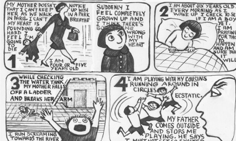 Critical Moments (in my childhood) cartoon