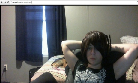 The Lenovo website after the hack.