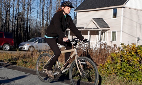 Kaci Hickox defied quarantine by going for a bike ride after her return from west Africa