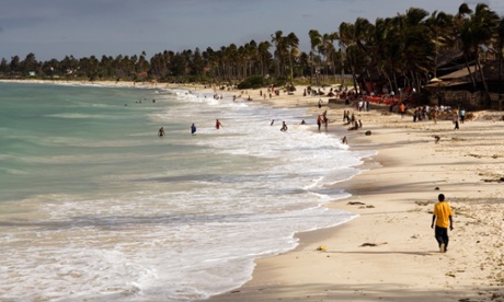 A beach near Dar es Salaam, Tanzania.